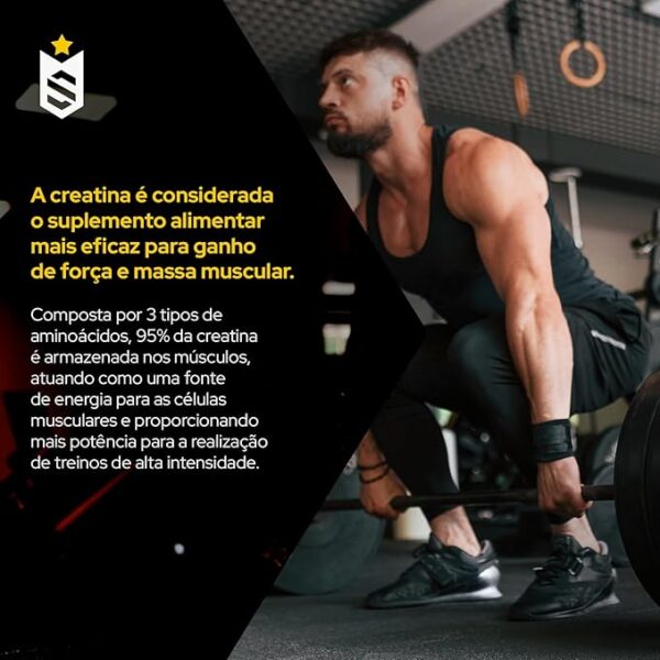 Creatina Monohidratada Soldiers Nutrition - 1K - Imagem 4