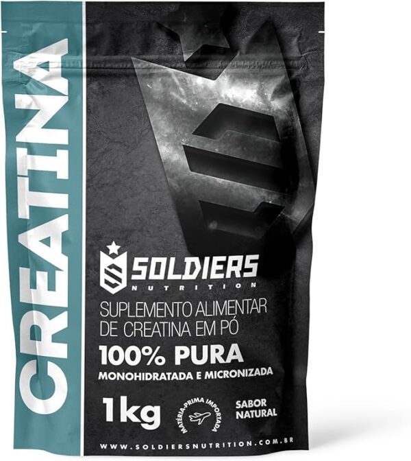 Creatina Monohidratada Soldiers Nutrition - 1K
