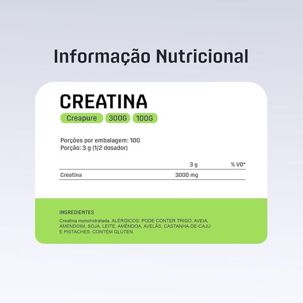 Creatina Monohidratada 100% DUX Human Health - 300g (Sem Sabor) - Imagem 5