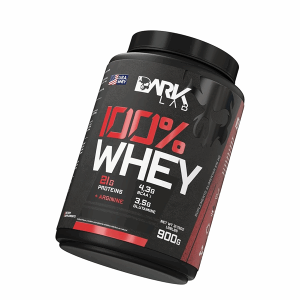 Whey Protein 100% Concentrado Dark Lab – 900g (Sabor Chocolate) - Imagem 2