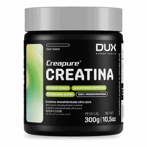 Creatina Monohidratada 100% DUX Human Health - 300g (Sem Sabor)