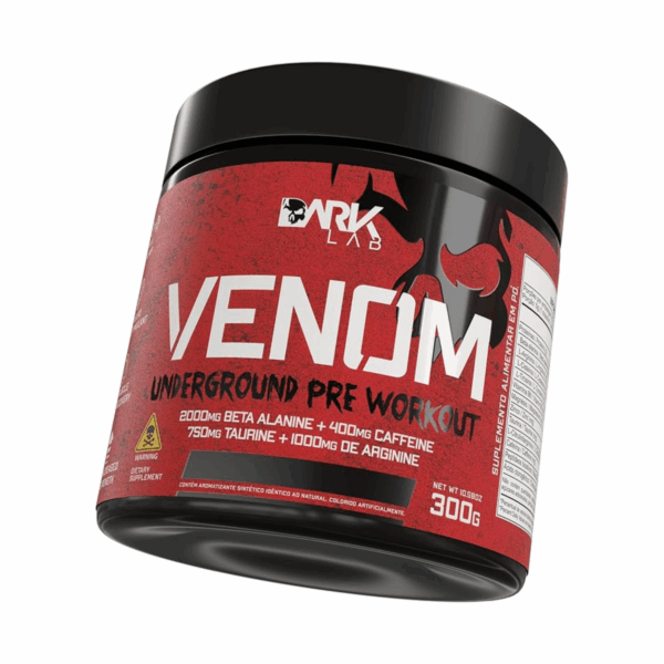 Pré-Workout Venom Underground – Energia e Performance em Alta Voltagem - Imagem 3