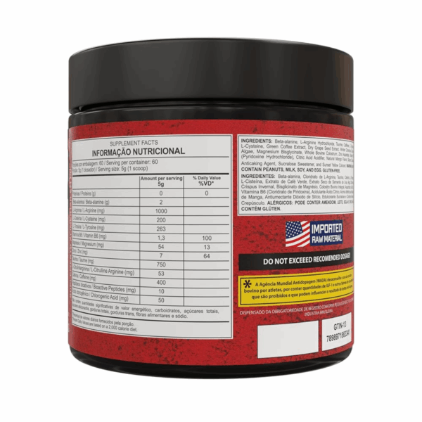 Pré-Workout Venom Underground – Energia e Performance em Alta Voltagem - Imagem 4